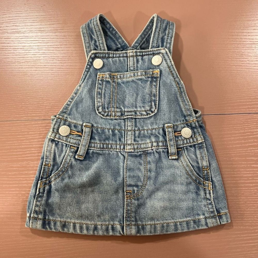 Old Navy Denim Overall Dress